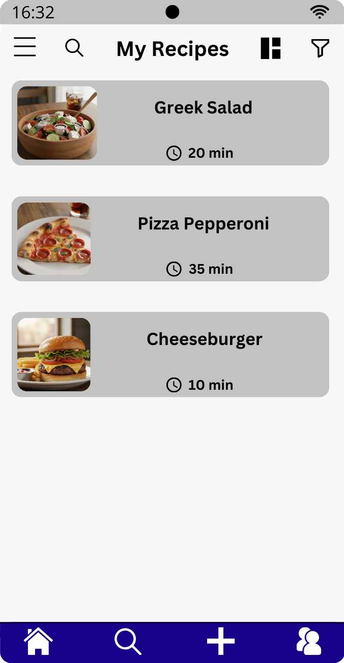 Recipe App screenshot